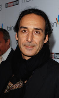 Alexandre Desplat at the Hollywood Reporter's Oscar Nominee Dinner.