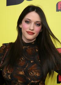 Kat Dennings at the premiere of "Superbad."