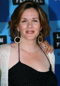 Catherine Dent at the premiere of "'Who Killed The Electric Car" during the Los Angeles Film Festival.