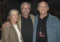 William Devane, Max Gail and Guest at the ABC Winter Press Tour All Star Party.