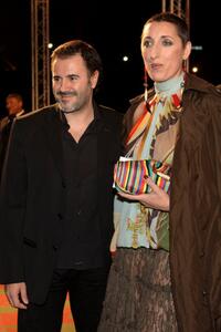 Javier Garcia and Rossy de Palma at the Marrakesh International Film Festival 2005.