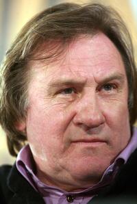 Gerard Depardieu at the Germany premiere of "Asterix and the Olympic Games".