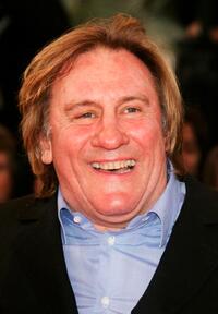 Gerard Depardieu at the Cannes Film Festival premiere of "A Mighty Heart".