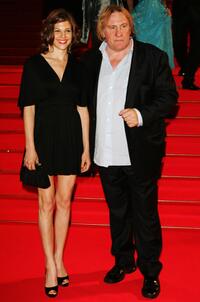Gerard Depardieu at the Cannes Film Festival premiere of "Chacun Son Cinema".