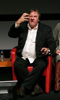 Gerard Depardieu at the 2nd Rome Film Festival.