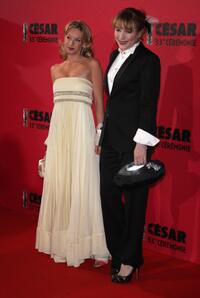 Ludivine Sagnier and Julie Depardieu at the Cesar Film Awards 2008.