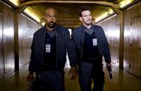 Columbus Short and Matt Dillon in "Armored."