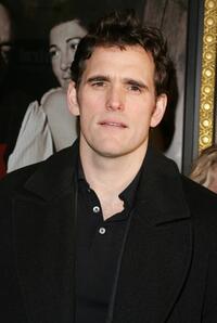 Matt Dillon at the opening night of "A Moon For The Misbegotten".