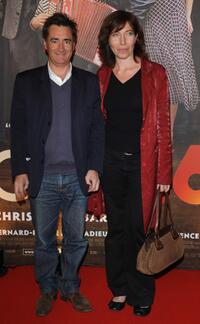 Artus de Penguern and Elise Larnicole at the premiere of "Faubourg 36."