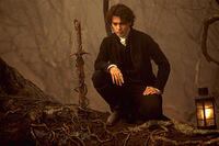 Johnny Depp as Ichabod Crane in ``Sleepy Hollow.''
