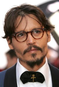 Johnny Depp at the 77th Annual Academy Awards in Hollywood.