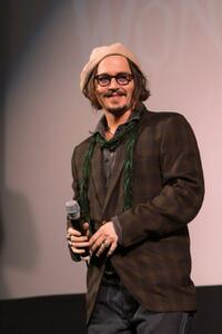 Johnny Depp at the Alice In Wonderland Ultimate Fan Event.