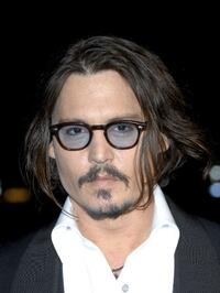 Johnny Depp at the London premiere of "Alice in Wonderland."
