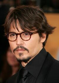 Johnny Depp at the 11th Annual Screen Actors Guild Awards.