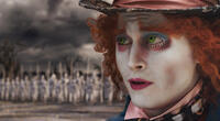Johnny Depp in "Alice in Wonderland."