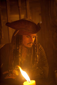 Johnny Depp as Captain Jack Sparrow in "Pirates Of The Caribbean: On Stranger Tides."
