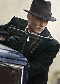 Johnny Depp as John Dillinger in "Public Enemies."