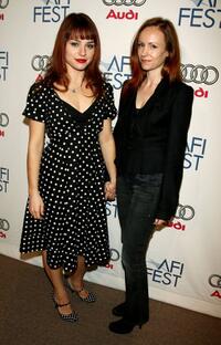 Emilie Dequenne and Director/Screenwriter Alante Kavaite at the screening of "Fissures" during the AFI FEST 2006.