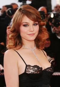 Emilie Dequenne at the premiere of "Chacun Son Cinema" during the 60th International Cannes Film Festival.