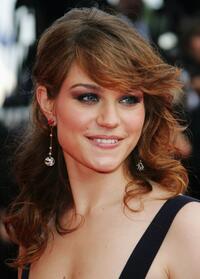 Emilie Dequenne at the premiere of "No Country For Old Men" during the 60th International Cannes Film Festival.