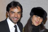 Eugenio Derbez and Kate del Castillo at the after party of "La Misma Luna" during the 2007 Sundance Film Festival.