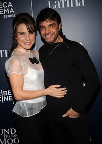 Kate Del Castillo and Eugenio Derbez at the screening of "Under The Same Moon."