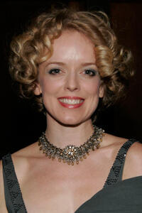 Nancy Anderson at the Broadway opening of "Sweeney Todd" in New York City.