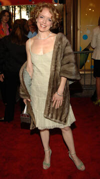 Nancy Anderson at the Broadway opening of "The Wedding Singer" in New York City.