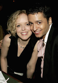 Nancy Anderson and Jai Rodriguez at the after party of the 2nd Annual EMBRACE! Concert in New York.