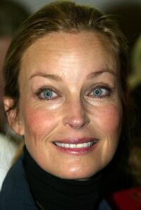 Bo Derek at the presentation ceremony of a framed copy of House of Representatives Resolution 368.