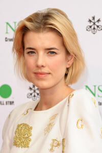 Agyness Deyn at the Pop Art Ball in London.