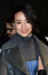 Dong Jie at the Ports 1961 fashion show during the Milan Fashion Week Womenswear Fall/Winter 2013/14 in Italy.