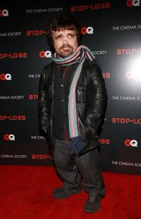 Peter Dinklage at the screening of "Stop-Loss."