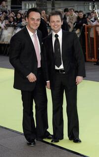 Anthony McPartlin and Declan Donnelly at the world premiere of "Alien Autopsy."
