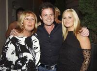 Jonathan Wilkes' mother, Declan Donnelly and Kerry McFadden at the Jonathan Wilkes 26th Birthday Party.
