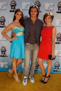 Nina Dobrev, Rob Mayes and Autumn Reeser at the 17th annual MTV Movie Awards.
