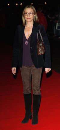 Amanda Donohoe at the UK premiere of "Good Night And Good Luck" during the closing night gala of the Times BFI London Film Festival.