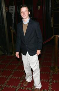 Conor Donovan at the premiere of "The Departed."