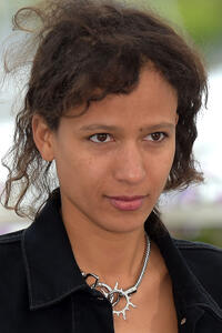 Mati Diop at the "Atlantics (Atlantique)" photocall during the 72nd annual Cannes Film Festival.