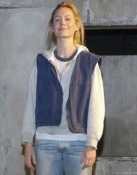 Megan Dodds at the opening night performance of "My Name Is Rachel Corrie."