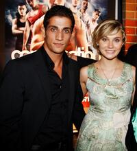 Firass Dirani and Clare Bowen at the premiere of "The Combination."