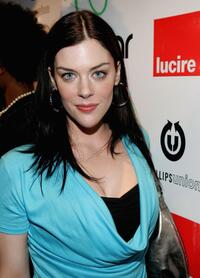 Kim Director at the first anniversary party of Lucire Magazine.