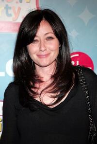 Shannen Doherty at the LG's Mobile TV Party.