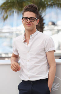 Xavier Dolan at the photocall of "Heartbeats" during the 63rd Cannes Film Festival.