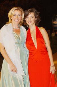 Emma Thompson and Leticia Dolera at the Venice Film Festival.