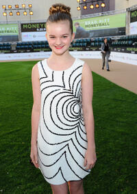 Kerris Dorsey at the California premiere of "Moneyball."