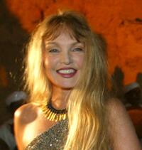 Arielle Dombasle at the opening of second Marrakech Film Festival.