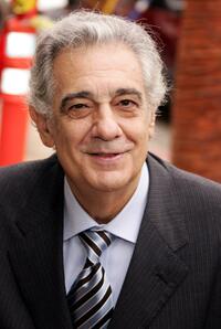 Placido Domingo at the Hollywood Walk of Fame ceremony.