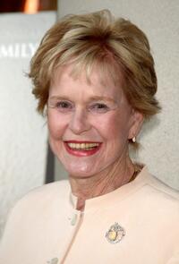 Diana Douglas at the New York premiere of "It Runs In The Family."
