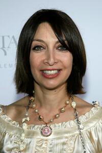 Illeana Douglas at the 'Swarovski Runway Rocks' catwalk jewelry show.